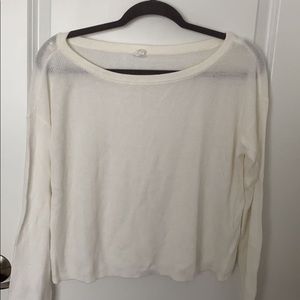 basic garage sweater